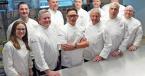 Group shot of the Minor's chefs team